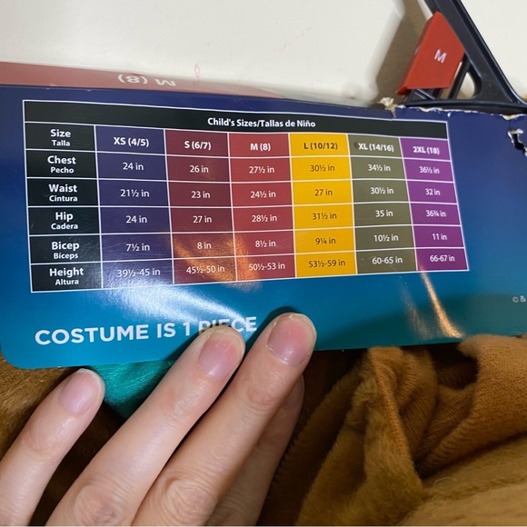 Scooby Doo Costume from Scoob! The Movie Jumpsuit with Holographic Tag S / M / L - Picture 2 of 3